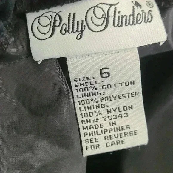 Vintage 90s Velour Velvet grungy Black Skirt - Picture 8 of 8